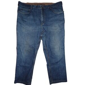 Duluth Flex ballroom Jeans Mens 42‎ x 30 Straight Leg Work Casual Denim